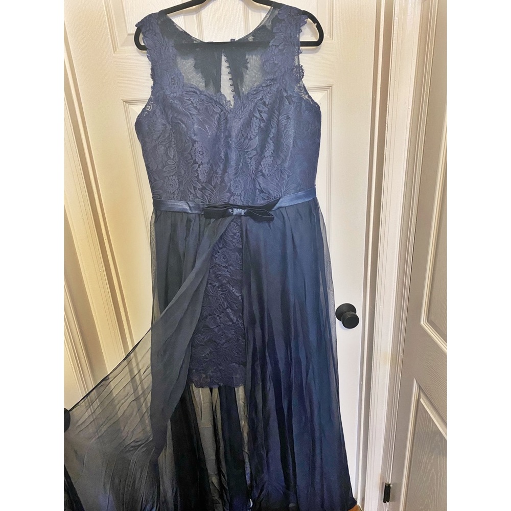 NWT Navy Lace Dress